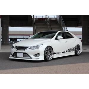 エスティガレージ マークX GRX130系 中期 エアロ3点キット FRP製 未