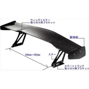 VOLTEX ボルテックス GTウイング Type2 ウエット カーボン 1400mm
