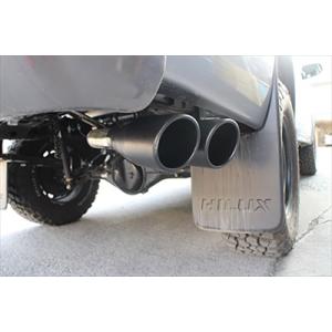 ハイラックス GUN125 後期 サイド出しマフラー Ver.1 テール/2本出し