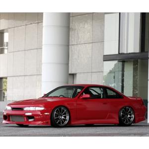 シルビア S14 前期 VERTEX エアロ3点キット 塗装取付込