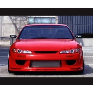 S15 シルビア ベルテックス Lang フロントバンパー 割れ有　手渡し限定 S15 シルビア ベルテックス Lang フロントバンパー 割れ有