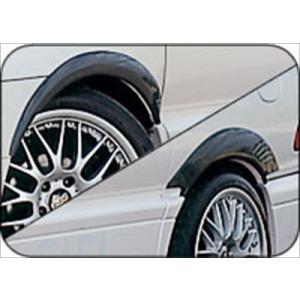 BENZ E W124 フェンダーアーチモール (クローム) 85-89/8 : エアロ