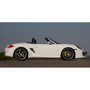 Porsche 987 Boxster サイドスカート 塗装取付込