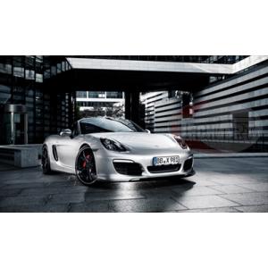テックアート Porsche 981 Boxster フロントスポイラー1 塗装取付込