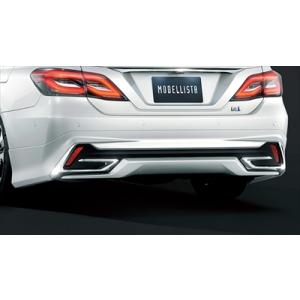 220クラウンモデリスタ　リアスカート クラウン 220系 G/S/Bグレード リヤスカート ABS製 : エアロ.カスタム