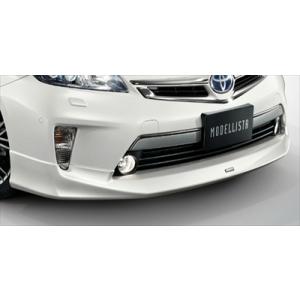 30プリウス　モデリスタ フロントスポイラのみ ver.2 ブルーメタリック 30プリウス モデリスタ フロントスポイラのみ ver.2 ブルーメタリック