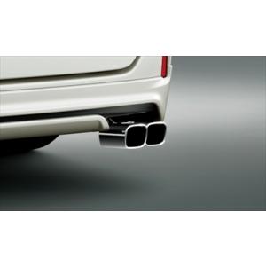 エスクァイア ZRR8#G/ZWR80G モデリスタ マフラーカッター スクエアデュアル 取付込