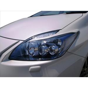 プリウス 30系 後期 HIDヘッドライト車専用 RR アイラインガーニッシュ