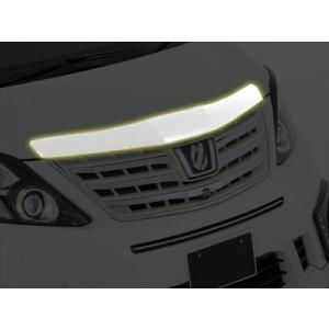 ボンネットモール 20系アルファード 前期 トヨタ ブラックメッキ