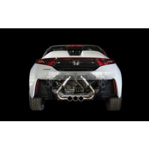 S660 【M's】ホンダ JW5 センター 3本出し マフラー ROWEN ／ ロエン