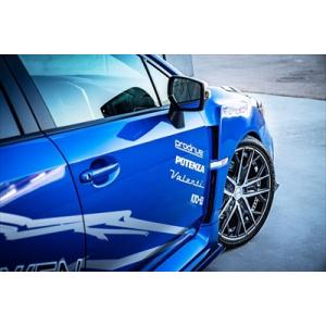 VA WRX STI/S4 バンパーダクト(リア) 塗装済み : エアロ.カスタム
