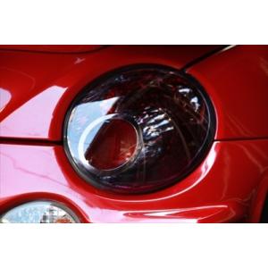 コペン L880K テールランプリング 左右セット メッキ調 : エアロ