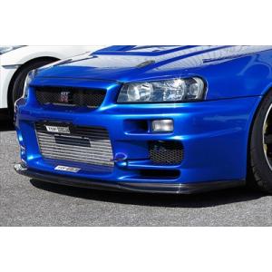 スカイライン GT-R BNR34 カーボンフロントリップスポイラー 「長納期