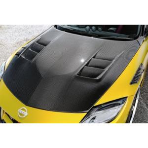 トップシークレット」フェアレディZ（RZ34/400Z）用エアロボンネット