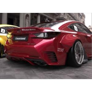 LEXUS RC F-SPORT ロケットバニー リアディフューザー : エアロ