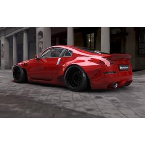 フェアレディZ Z33 ロケットバニー ダックテール 塗装済み フェアレディZ Z33 ロケットバニー ダックテール 塗装済み