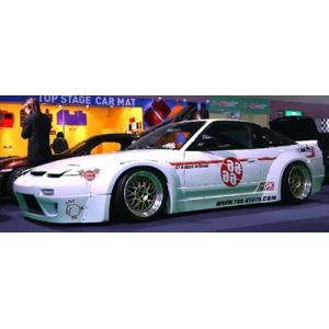 180SX 6666 カスタム オーバーフェンダーキット(F+40mm，R+60mm)タイプ１