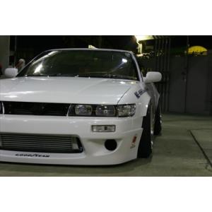 シルビア S13 6666 CUSTOMS V.1 フロントフェンダー 塗装済み
