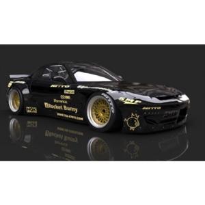 RX-7 FD3S ロケットバニー フロントオーバーフェンダー