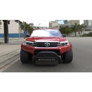 TRD マッドフラップ ブラック ハイラックス GUN125 20/8〜 除く電動