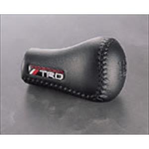 TRD シフトノブ(左右非対称) 本皮 ブラック ヴィッツ KSP130 NCP131