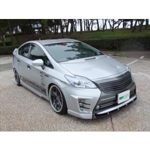 プリウス 30系 JOULE ダクト付きボンネット 塗装済み : エアロ