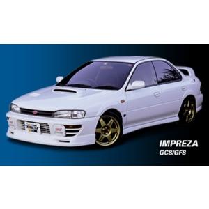 ラ・アンスポーツ WRC CUSTOM フロントカーボンリップ GC8型 5ナンバー