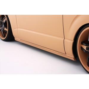 TSDスタイル(T-STYLE) サイドライン未塗装 200系ハイエース1型〜6型