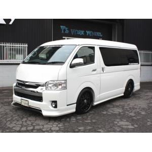 ハイエース 両側スライドドア車 4型 ワイド その他外装パーツ 0系 Ll 2jz 塗装済 塗装済 ノーブルパールトーニング ワイドボディ Tpd エアロ3点セット Tsfj21 Toptuner 海外限定