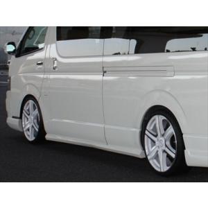 ハイエーススーパーGL　フロントバンパー&リアバンパー&フロントサイドステップ ハイエース 200系 ワイド 1-4型 スーパーロング TPD サイドステップ