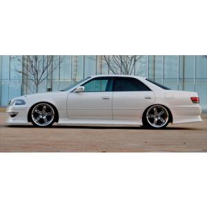 マークII JZX100 サイドステップ 前期 後期 エアロ FRP 未塗装 社外品