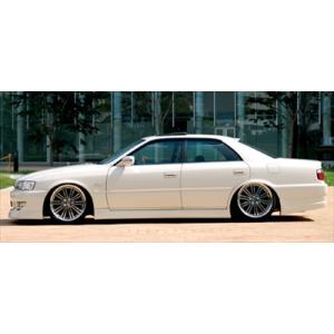 JZX100 チェイサー Ares サイドステップ 塗装取付込