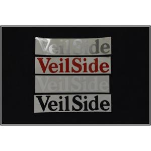 VeilSide ステッカー S/45×210mm カラー：ホワイト