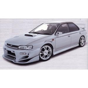 インプレッサ GC8 C-I サイドステップ 塗装取付込