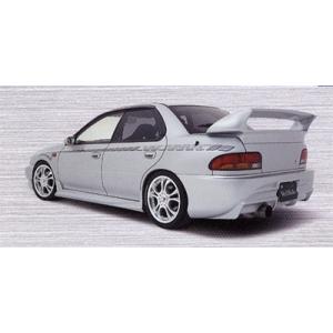 gc8インプレッサ リアスポイラー インプレッサ GC8 C-I リアウイング FRP : エアロ.カスタムパーツの