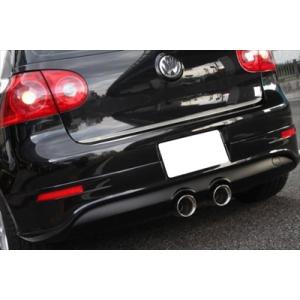 GOLF V US R32-look リアアンダースポイラー FRP製 黒ゲル＋デフューザー部カーボン 塗装済み｜toptuner-store