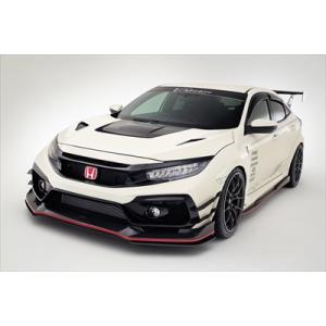 シビック TYPE R FK8 ARISING-II フロントバンパー 4pcs 塗装取付込