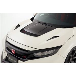 FK8 シビック TypeR カーボンボンネット純正形状タイプOE/SEIBON製
