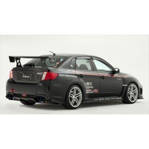 インプレッサ WRX STI GVB C型 4door リアバンパー : エアロ.カスタム
