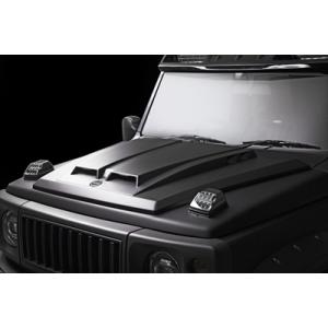 JB64W ジムニー カーボンボンネット クリア塗装済み : エアロ.カスタム