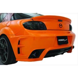 HSRエアロシリーズ RX-8 HSRリアバンパー専用オプションカナード