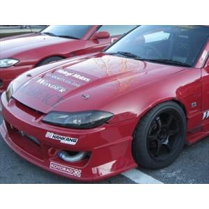 シルビア S15 GLARE 3連ダクトボンネット カーボン製 