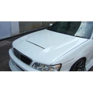 ローレル C35 SHADOW MEDALIST 後期 ボンネット FRP製 : エアロ