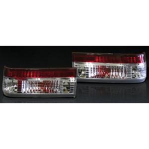 在庫あり AE86 3ドア用 LED スモーク/クリア テールライト レビン