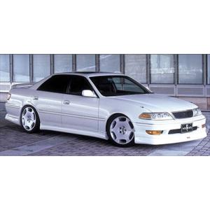 JZX100 マーク2 BeforeMC TYPE R フロントハーフスポイラー 塗装取付込