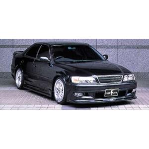 JZX100 チェイサー BeforeMC フロントアンダースポイラー 塗装取付込