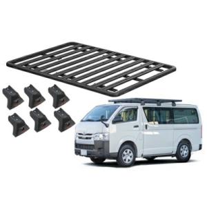 「YAKIMA正規品」 200 ハイエース ロックンロードH ベースキャリア 150mmマウントレッ...
