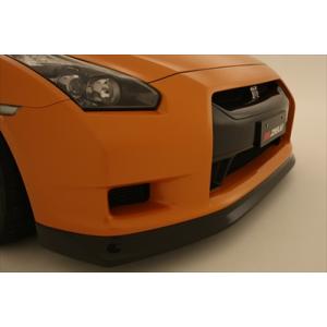 GTR35 カーボン フロントリップスポイラー 取付込