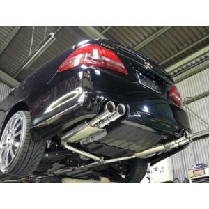 クラウンデュアルマフラー クラウン アスリート GRS202/GRS203 プレセウス 90φデュアルマフラー