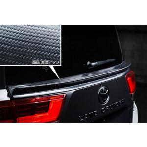 M'z SPEED リアゲートスポイラー つや消しブラック AES